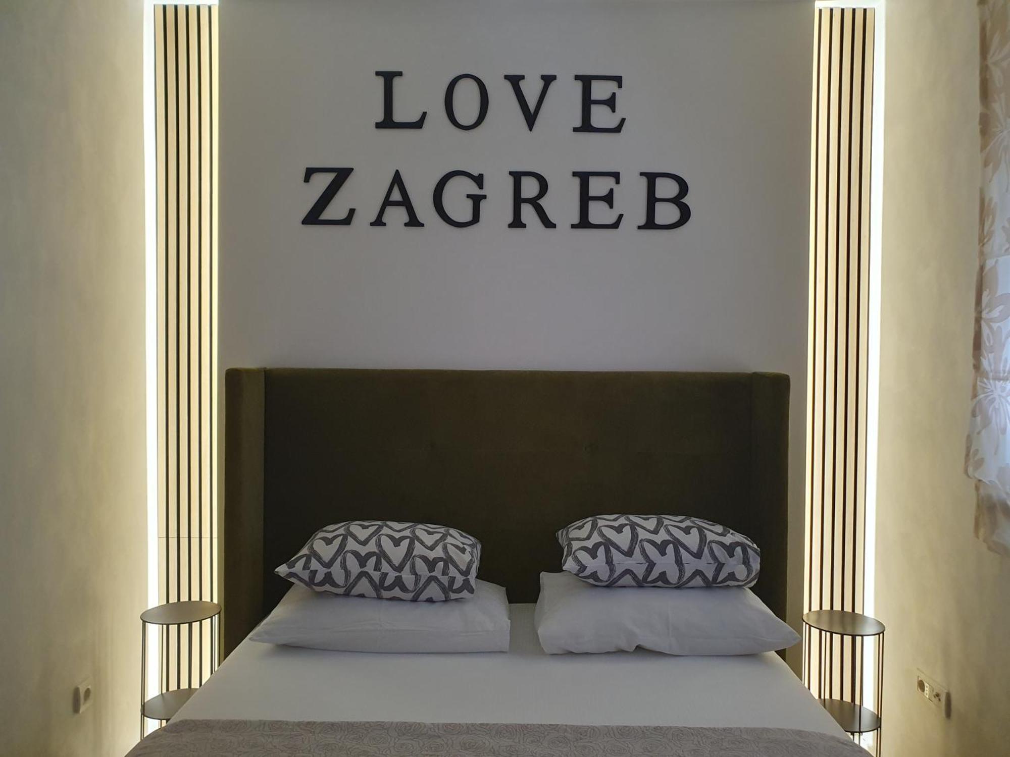 Apartment I Love Zagreb, Free Private Parking Exterior photo